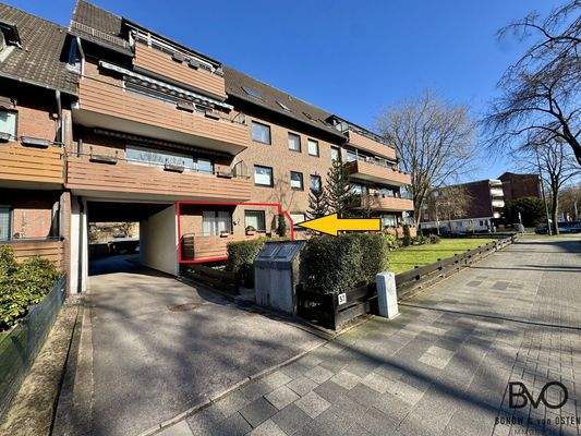 Ansicht von der Straße