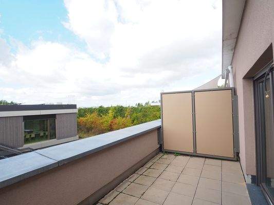 Dachterrasse mit Südwestausrichtung
