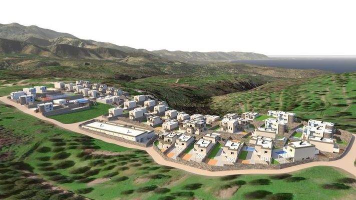 Kreta, Kounali: Moderne Villa mit 4 Zimmern, Pool und Meerblick zu verkaufen