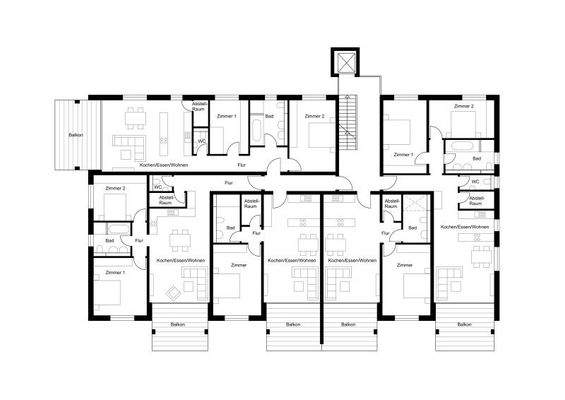 2. Obergeschoss gesamt