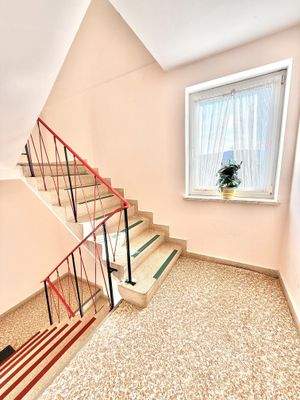 einladendes Treppenhaus