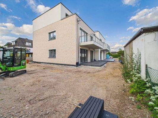 Ansicht Balkone Dachterrassen