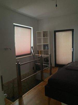 Zugang Bad im Schlafzimmer