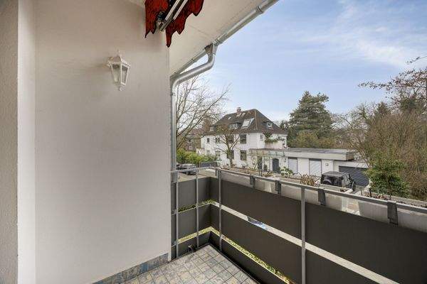 Balkon von der Küche