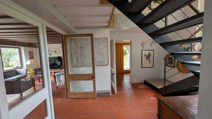 Treppe mit Zugang WZ