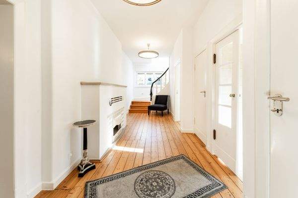 Sichtachse Entre & Kamin