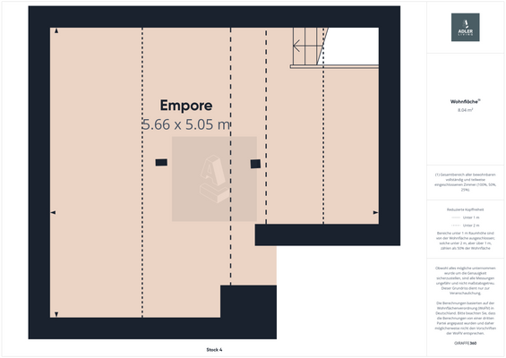 Grundriss DG 3. (MFH)