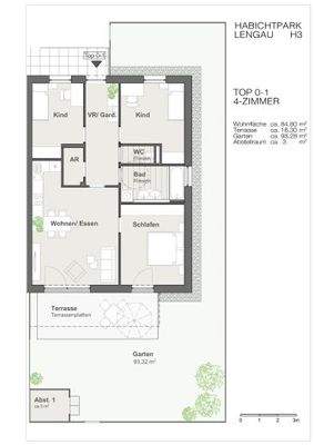 Gartenwohnung 