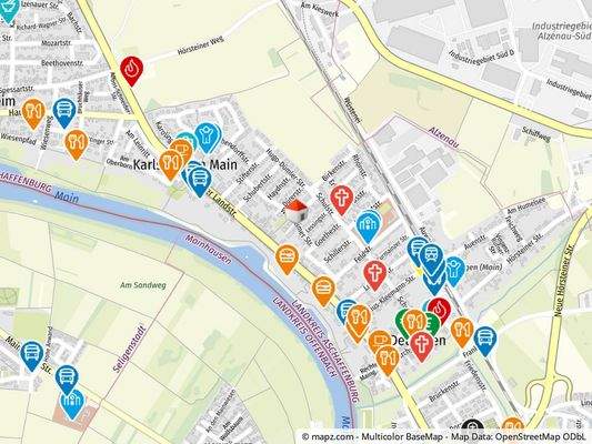 Geolyzer Kartenausschnitt