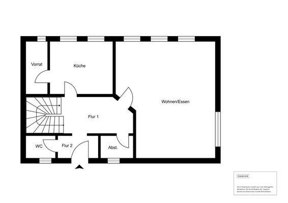 Grundriss Erdgeschoss