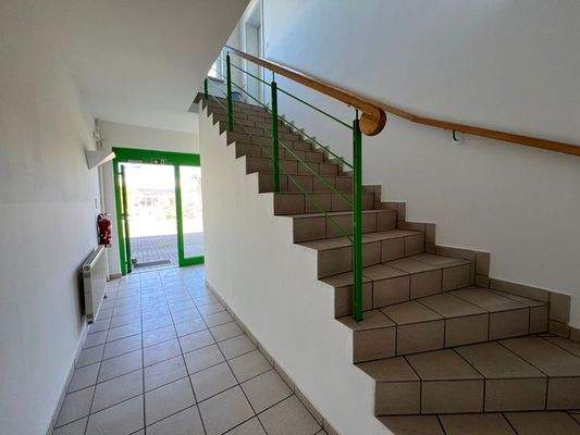 Treppenhaus Bürotrakt