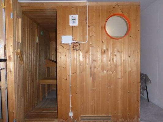 Sauna im Keller