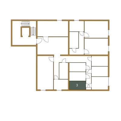 Grundriss Keller Wohnung 3