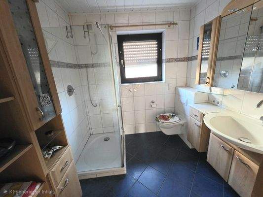 Bad mit Dusche EG