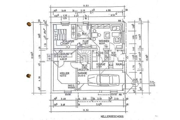Grundriss Kellergeschoss mi...