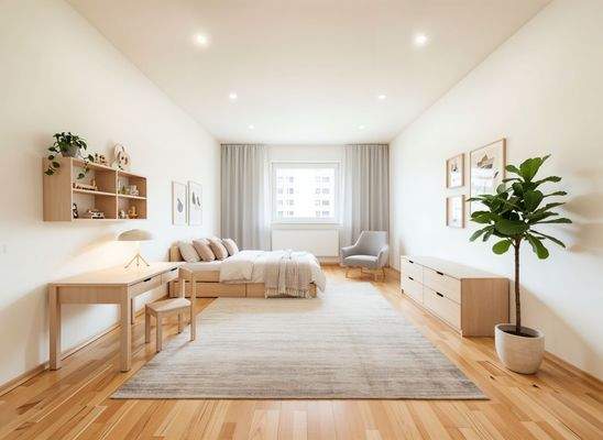 Schlafzimmer im OG - (KI generiert) - (KI generiert)