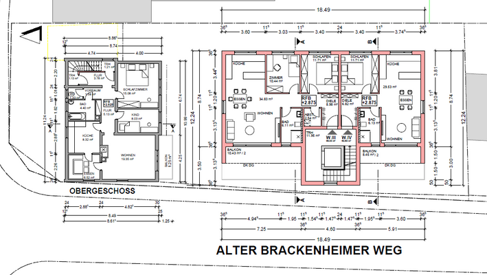Obergeschoss (Planung)