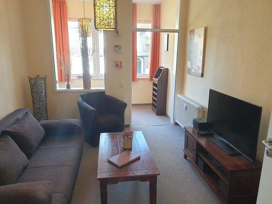 Wohnzimmer mit Leseecke