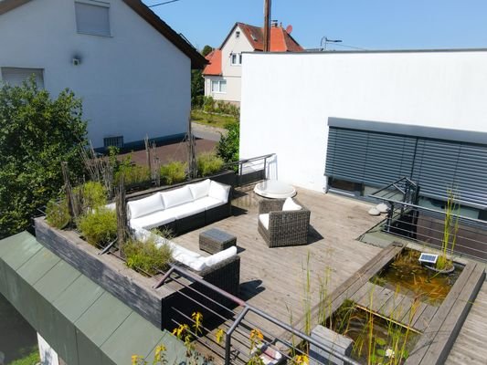 Dachterrassenblick