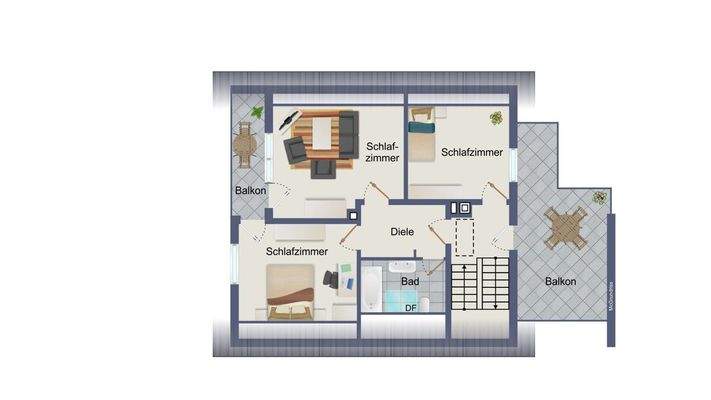 Haus 14a Dachgeschoss