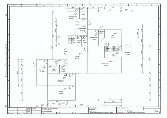 Grundriss EFH EG