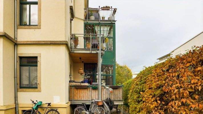 Balkon und Wintergarten