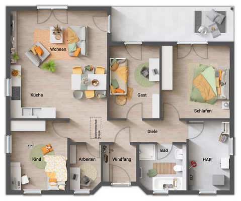 Grundriss-Winkelbungalow-108-Erdgeschoss-