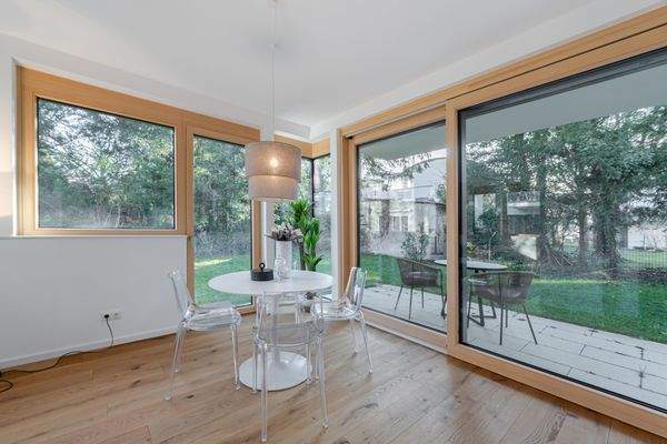 Schwellenloser Austritt