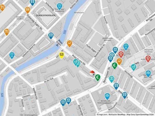 Geolyzer Kartenausschnitt