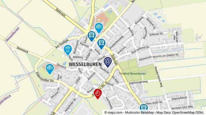 Geolyzer Kartenausschnitt