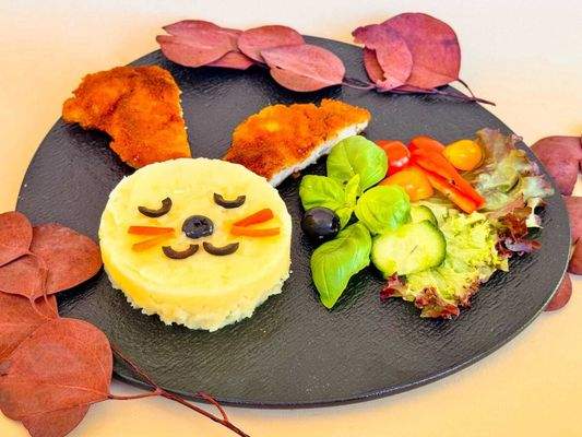 Hasenschnitzel für Kinder