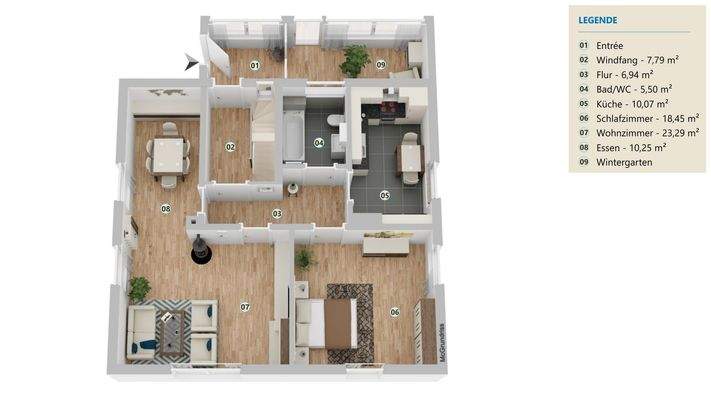 Grundriss EG (Abb. ähnlich)