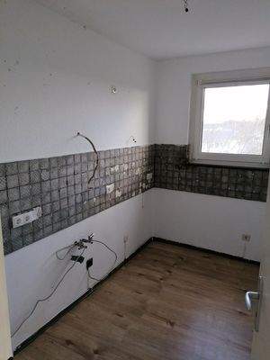 Küche mit GS/WM-Anschluss