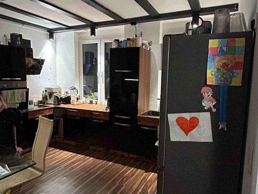 offene Küche der EG Wohnung 