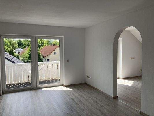 Wohnblick in die Küche