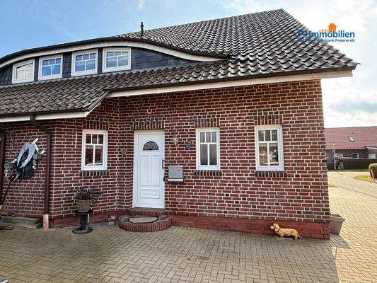 Hauseingang der Doppelhaushälfte