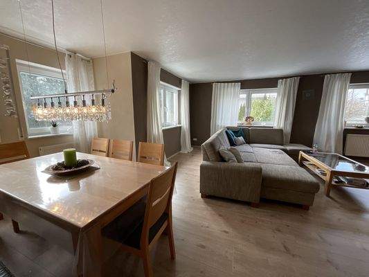 Ansicht Wohn- Esszimmer