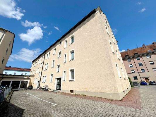 Bürogebäude Rückseite