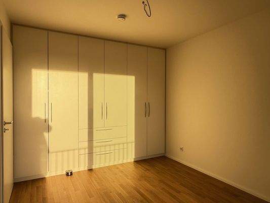 Anicht Schlafzimmer mit Einbauschrank