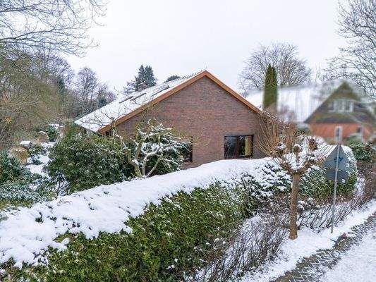 Blick auf die Immobilie