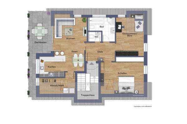 Grundriss Dachgeschoss