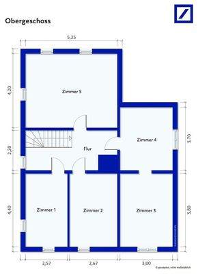 Grundriss Obergeschoss