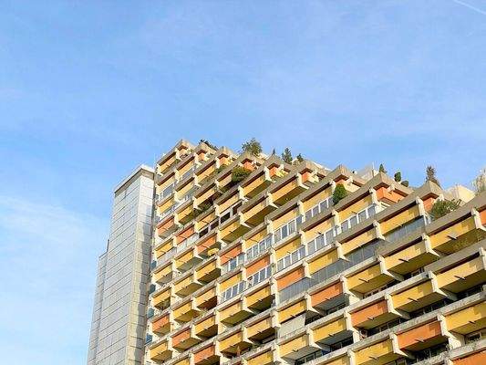 Die Wohnung liegt im 3. Obergeschoss