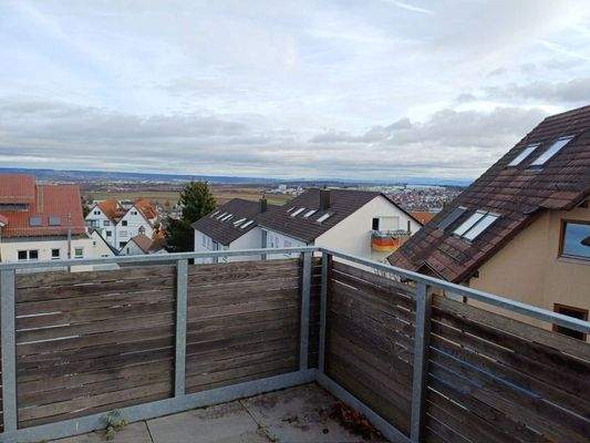 Balkon mit Weitsicht