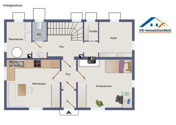 Grundriss Untergeschoss