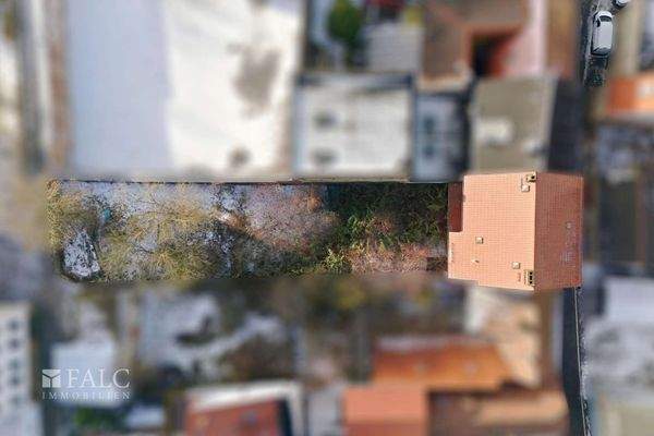 Grundstück von oben