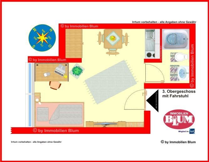 Kapitalanlage! Helles und gepflegtes 1-Zimmer-Apartment mit Tiefgaragen-Stellplatz in Mannheim-Schwetzingerstadt/ Oststadt-Süd