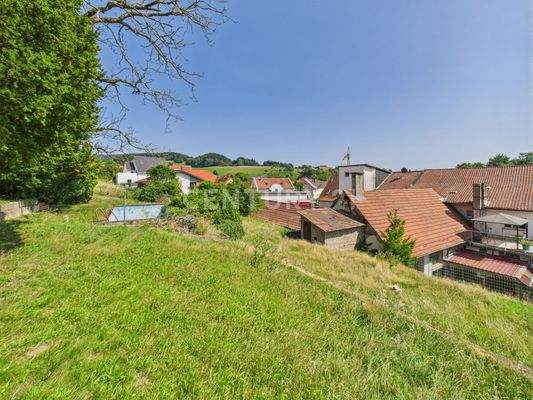 Hinterer Garten mit Ausblick
