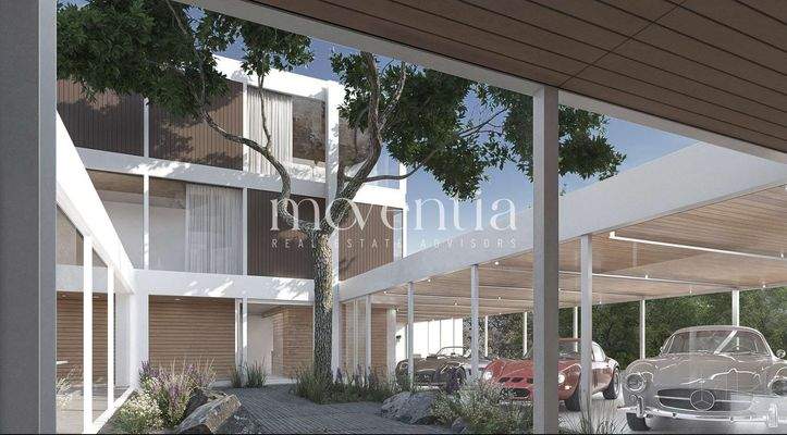 Ateliergeschoss (hier als Sammlergarage)