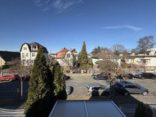 Ausblick vom Schlafzimmer